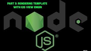 Node.js Tutorial | Rendering HTML Template with EJS view engine  | Code Buffoon