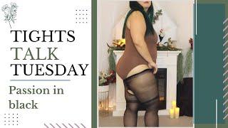 Tights Talk Tuesday- Passion tights in black