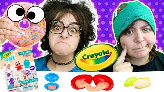 Cash or Trash? WEIRD Food Charms Testing 3 Crayola Craft Kits