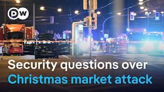 Germany pledges swift probe after Christmas market attack | DW News