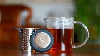 Teasenz Tea Maker: Tea Sieve Review - Tea Sifter Demonstration