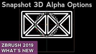 039 ZBrush Snapshot 3D Extend Quick Select Mirror and Frame