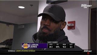 PostGame Interview | LeBron James hits 50K, leads Lakers to 7th straight win over Pelicans