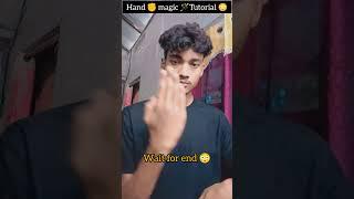 Hand  Magic 🪄 Challenge #shorts