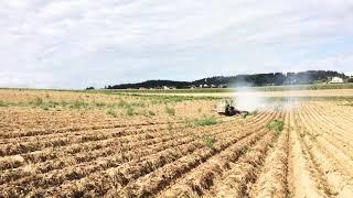 HOAF KB6.0 Twin Einsatz in Bio-Kartoffeln