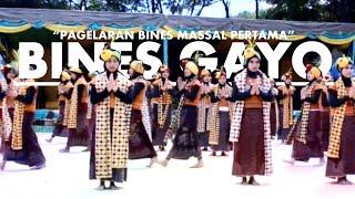 BINES GAYO : Pagelaran Bines Massal Tarian Perempuan Gayo Lues