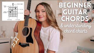 Beginner Guitar Chords & their variations - Understanding Chord Charts // Nena Shelby