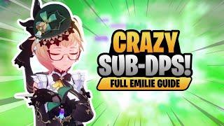 INSANE SUB-DPS! C0 - C6 Emilie Guide - Kit, Builds, Teams - Genshin Impact 4.8