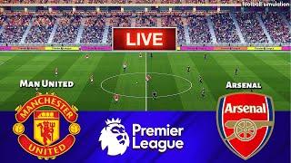 LIVE || Manchester United vs Arsenal - Premier League 2025/26 | PES 21 Simulation
