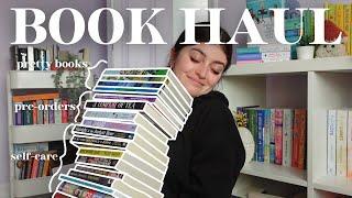 february book haul ️ preorders, self-care purchases and special pretty books