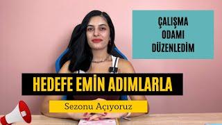 ÇALIŞMA ODAMI DÜZENLEDİM - SEZONU AÇIYORUZ 