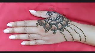 very easy mehndi design for beginners | mehndi ka design | mehandi design simple |#mehndi  #henna