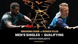 Ibrahima Diaw vs Ruwen Filus | MS QUAL | China Smash 2024