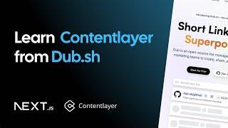 Learn ContentLayer from the open source Dub.sh project