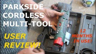 Parkside cordless multi tool from Lidl. Used and reviewed.