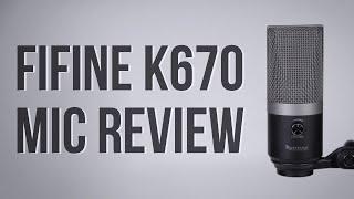 FiFine K670 USB Condenser Microphone Review / Test (vs Blue Snowball)