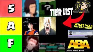 ABA IN-DEPTH Character Tier list (With Timestamps) | ABA