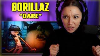 Gorillaz - DARE | FIRST TIME REACTION | (Official Video)