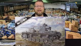 MBK packt aus Spezial - 1:16 Panzer III Ausf.J (3 in 1) (Das Werk 16002)