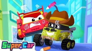 The Bandit Car's Revenge[NEW] | Race Car | Rescue Cars, Kids Cartoons, Car Songs | Super Car