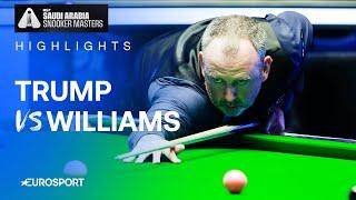 TRICK SHOT TO FINISH  | Mark Williams vs Judd Trump | 2024 Saudi Arabia Masters 