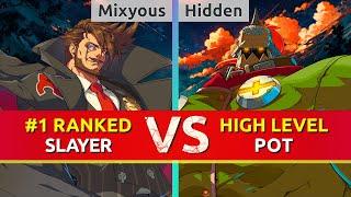 GGST ▰ Mixyous (#1 Ranked Slayer) vs Hidden (Potemkin). High Level Gameplay
