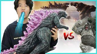 엄청 큰 고질라vs콩 피규어 리뷰 big size godzilla vs kong