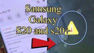 Samsung Galaxy S20/S20 Plus - How To Fix "Charging Paused - Battery Temperature Too Low" Error