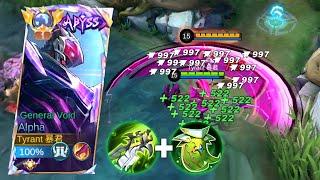 NEW ALPHA HIGH TRUE DAMAGE BUILD 2025!! (impossible epic comeback)