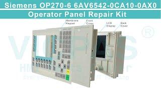 6AV6542-0CA10-0AX0 Siemens OP270-6 terminals keypad lcd with outer housing cover repair parts