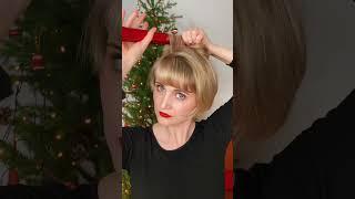 Easy curls that stay! Works for long hair too!  #hairstyle #makeuplook #hairtutorial