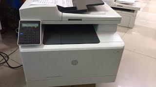 How to fix HP Color Laser Jet Pro MFP 181fw M181series print have dots or quality not clear