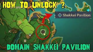 Shakkei Pavilion | How to unlock Shakkei Pavilion? | Genshin