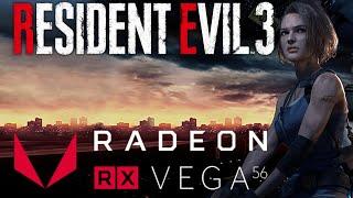 RX Vega 56 - Resident Evil 3 Demo 1080p/1440p/4K Max Settings Framerate Gameplay