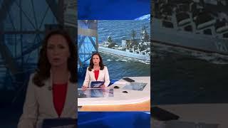 Крейсер Москва горит, но у нас все под контролем ОРТ, новости на первом