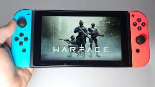 Warface Nintendo Switch handheld gameplay