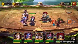 Heroes Charge: Hero Trial - Valkyrie Showdown Stage 8 Team 3