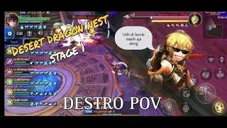 Desert Dragon Nest Stage 1 [Destroyer POV] - Dragon Nest M Classic