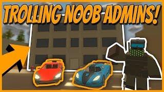 TROLLING SALTY NOOB ADMIN ABUSERS! - Unturned Trolling