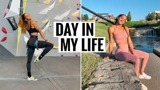 Spend The Day With Me | indoor rock climbing, mini shopping haul | vlog | day in my life