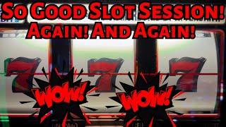 We Can't Believe This Blazing 7 Slot Session! 5 Line Double Jackpot!