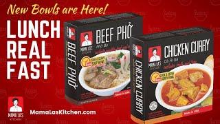 Mama La's Kitchen New Pho Bowl and Chicken Curry Bowl