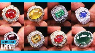 GEMSTONES UPDATE 19112024 - RUBY GIOK ZIRCON BURMA GREEN PINK GOLDEN YELLOW SAPPHIRE EMERALD BERYL