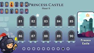 How to complete tricky Castle levels|| princess castle || level 86 walkthrough @tricky castle