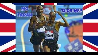 Mo Farah (GBR) 13.09,16 - EUR-rekord, NR inne - 18 feb 2017 - Birmingham Ind GP