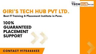 Best IT Training & Placement Institute in Pune. | Giri's Tech Hub Pvt. Ltd.