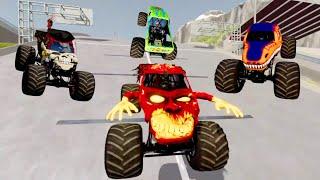 Monster Jam | Monster Trucks | High Speed Monster Jam Crashes, Freestyle, & Racing #86