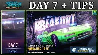 NFS No Limits | Day 7 - WINNING + TIPS - 1991 Honda NSX | Breakout Event