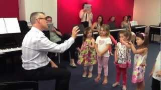 Junior Keys Lesson taught by Paul Myatt Director Forte School of Music