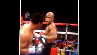 Floyd Mayweather Shoulder Roll Uppercut Counter